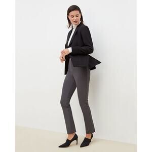 NWT M.M. Lafluer The Hockley 2.0‎ Pant Straight Leg Women’s 6 Gray Career Office